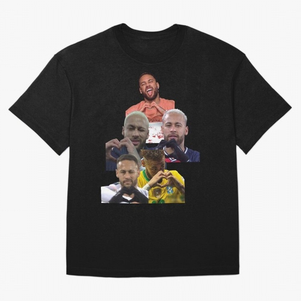 Neymar Junior Classic T-Shirt Support FIFA World Cup 2026 USA Canada Mexico Capturing Mbappe, Brazil Energy, Football Festival Excitement, Trophy Ambitions, Country Rivalries and Star Player Buzz; Created for Match Day Parties, Soccer Gifts, Fan