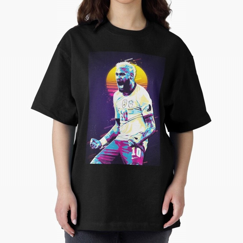 Neymar JR retro 80s Classic T-Shirt Support the Legends of FIFA World Cup 2026 with Cristiano Ronaldo, England Energy, Classic Soccer Heritage, Championship Pressure, Fan Loyalty and International Pride; Perfect for Fans, Collectors, Family