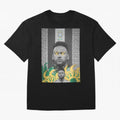 Brazil Football Star Grunge Poster Oversized T-Shirt Make Every Match About FIFA World Cup 2026 Group Stage Highlighting Messi, Neymar and Mbappe, Argentina and Brazil Energy, Supporter Pride, Iconic Celebrations, Legendary Names and Global Match