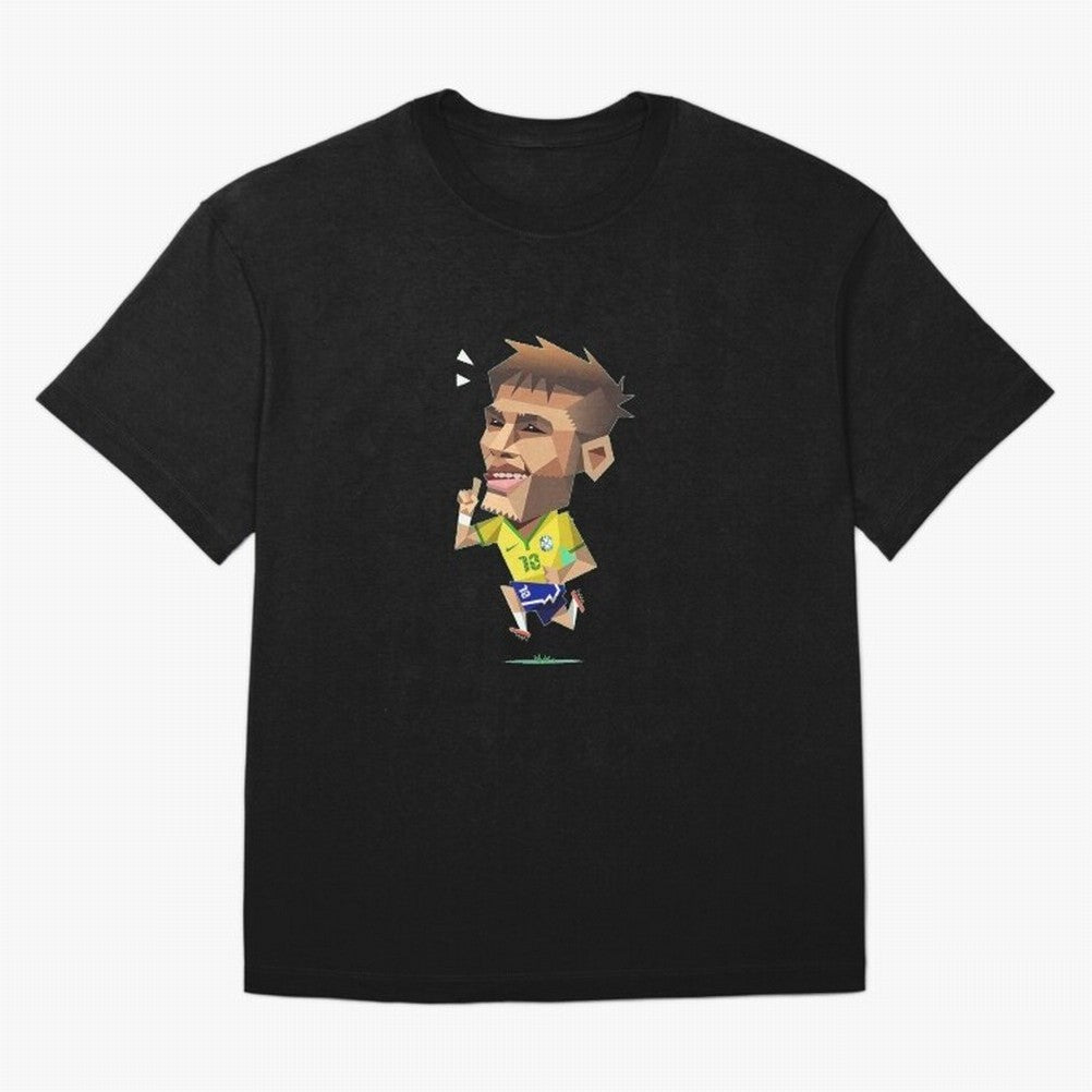 Neymar Brasil Classic T-Shirt Follow the Road to FIFA World Cup 2026 USA Canada Mexico Spirit, with Brazil, Mbappe, Football Passion, Legendary Performances, Festival Vibes and Supporter Community; Great for Watch Parties, Sports Bars, Family