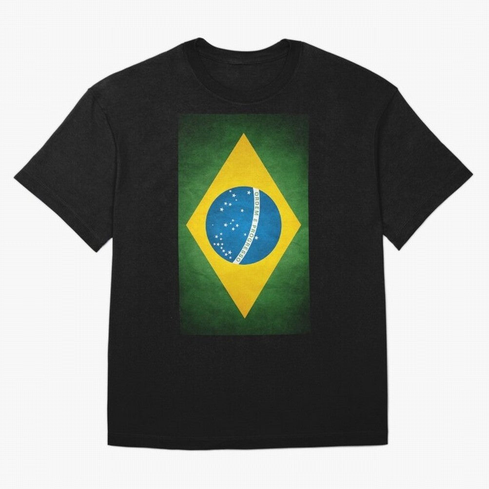 brazil flag Classic T-Shirt Experience the Global Stage of FIFA World Cup 2026 Group Stage for Fans of Messi and Cristiano Ronaldo and Brazil, Bringing Stadium Chants, National Pride, Trophy Dreams and Unforgettable Football Memories; Perfect for