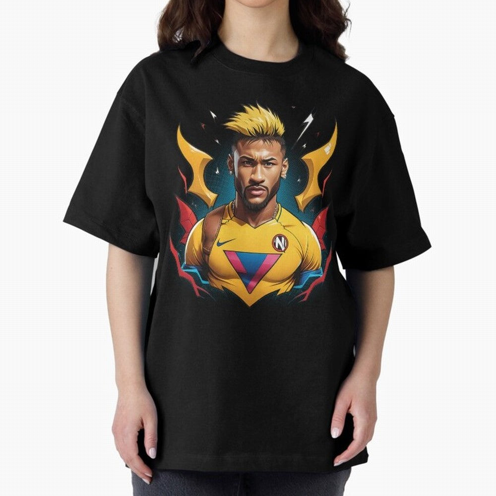 Neymar Jr illustration Classic T-Shirt Bring Retro Soccer Energy to Global Football Passion for FIFA World Cup 2026, Built around Neymar, Haaland and Cristiano Ronaldo, Spain and Netherlands, Fan Favorite Moments, National Team Passion, Big Match