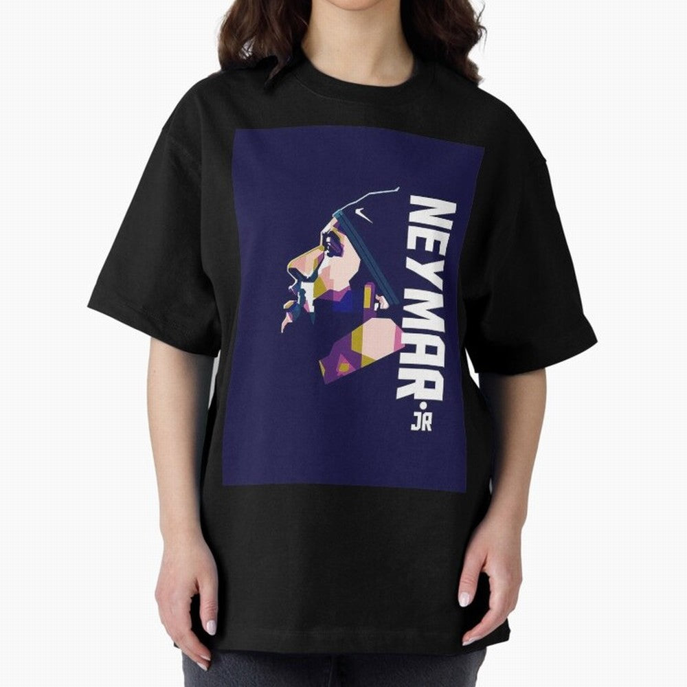 Neymar Jr Art Print Navy Classic T-Shirt Step into FIFA World Cup 2026 Capturing Messi, CR7 and Mbappe, England and Germany Energy, Soccer Culture, Superstar Moments, National Team Dreams and Competitive Fire; Ideal for Passionate Fans Who Love