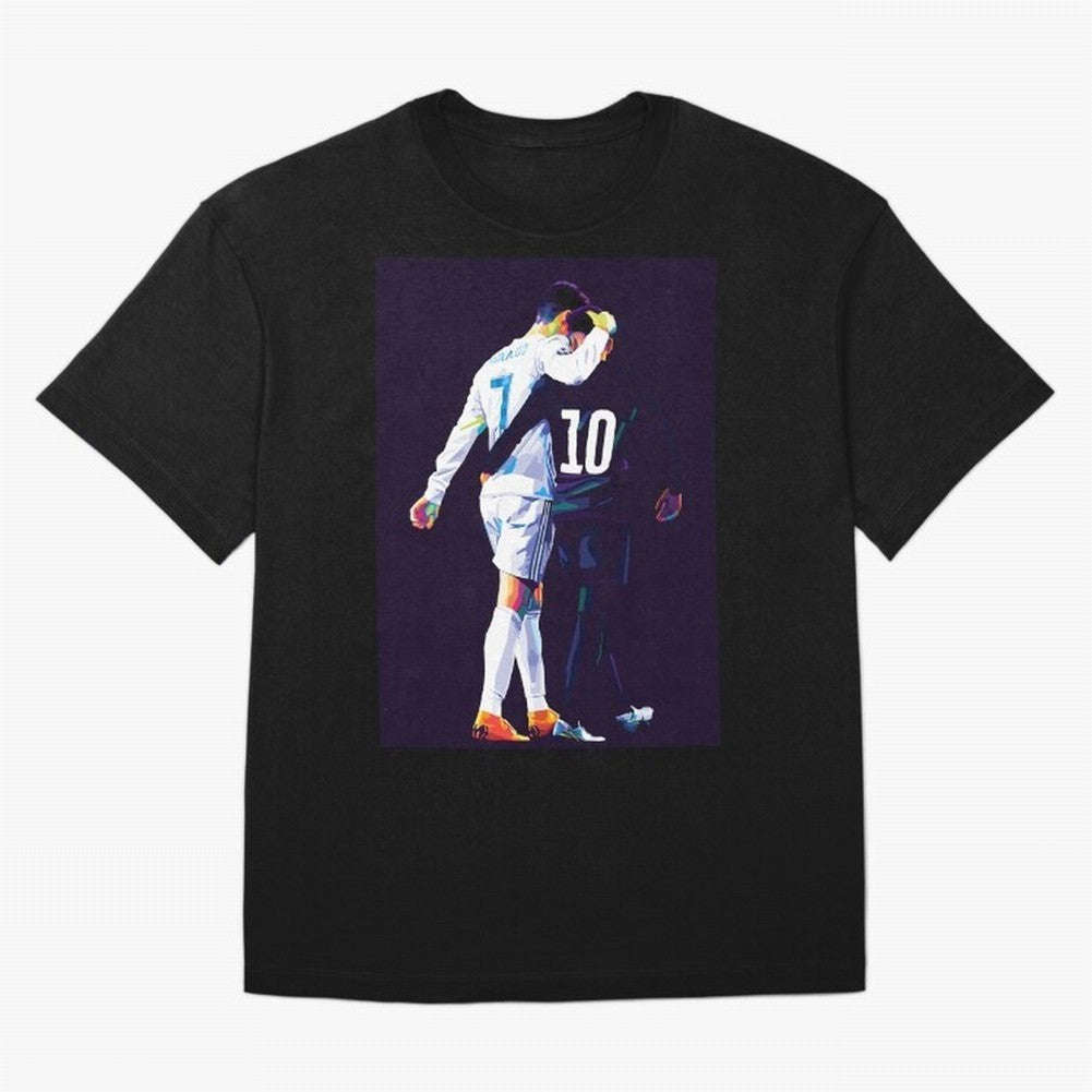 Neymar x Ronaldo Wpap Pop Art Classic T-Shirt Bring a Vintage Feel to the FIFA World Cup 2026 Journey through Cristiano Ronaldo Highlights, England, France and Netherlands Pride, Tournament Hype, Historic Matchups, Family Viewing Parties and Global