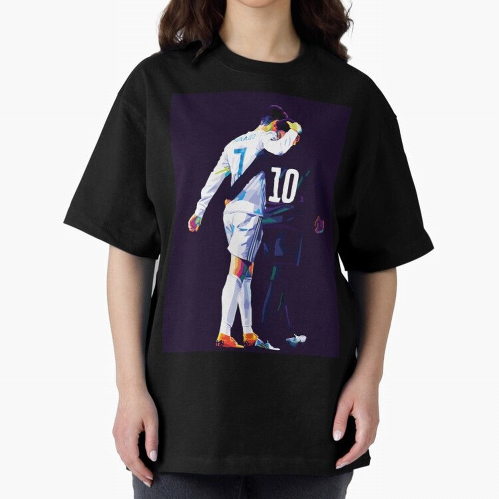 Neymar x Ronaldo Wpap Pop Art Classic T-Shirt Bring a Vintage Feel to the FIFA World Cup 2026 Journey through Cristiano Ronaldo Highlights, England, France and Netherlands Pride, Tournament Hype, Historic Matchups, Family Viewing Parties and Global