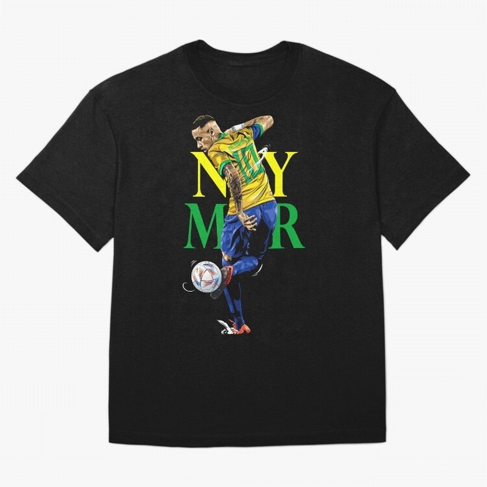 Neymar JR Brazil Oversized T-Shirt Honor the Football Icons of Global Football Passion for FIFA World Cup 2026 USA Canada Mexico, with Cristiano Ronaldo, Haaland and CR7, Portugal, Tournament Hype, Historic Matchups, Family Viewing Parties and