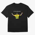Neymar Jr Brazil Oversized T-Shirt Join the Countdown to the FIFA World Cup 2026 Journey through Mbappe and Neymar Highlights, France and Portugal Pride, Sports Nostalgia, International Competition, Famous Players and Unforgettable Victories;