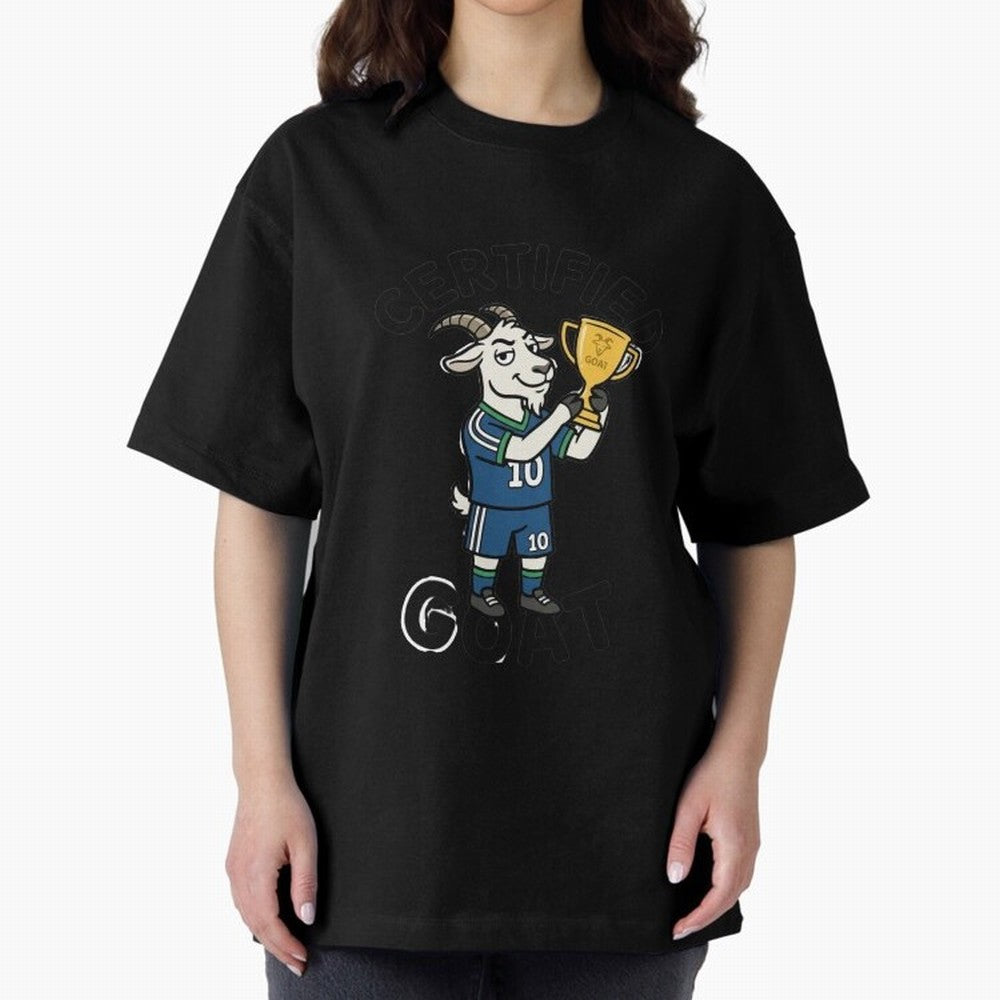 Certified G.O.A.T Classic T-Shirt Show Your Stadium Side during the FIFA World Cup 2026 USA Canada Mexico Journey through Messi Highlights, Spain Pride, Championship Spirit, Famous Goals, Roaring Crowds and International Football Unity; Perfect for