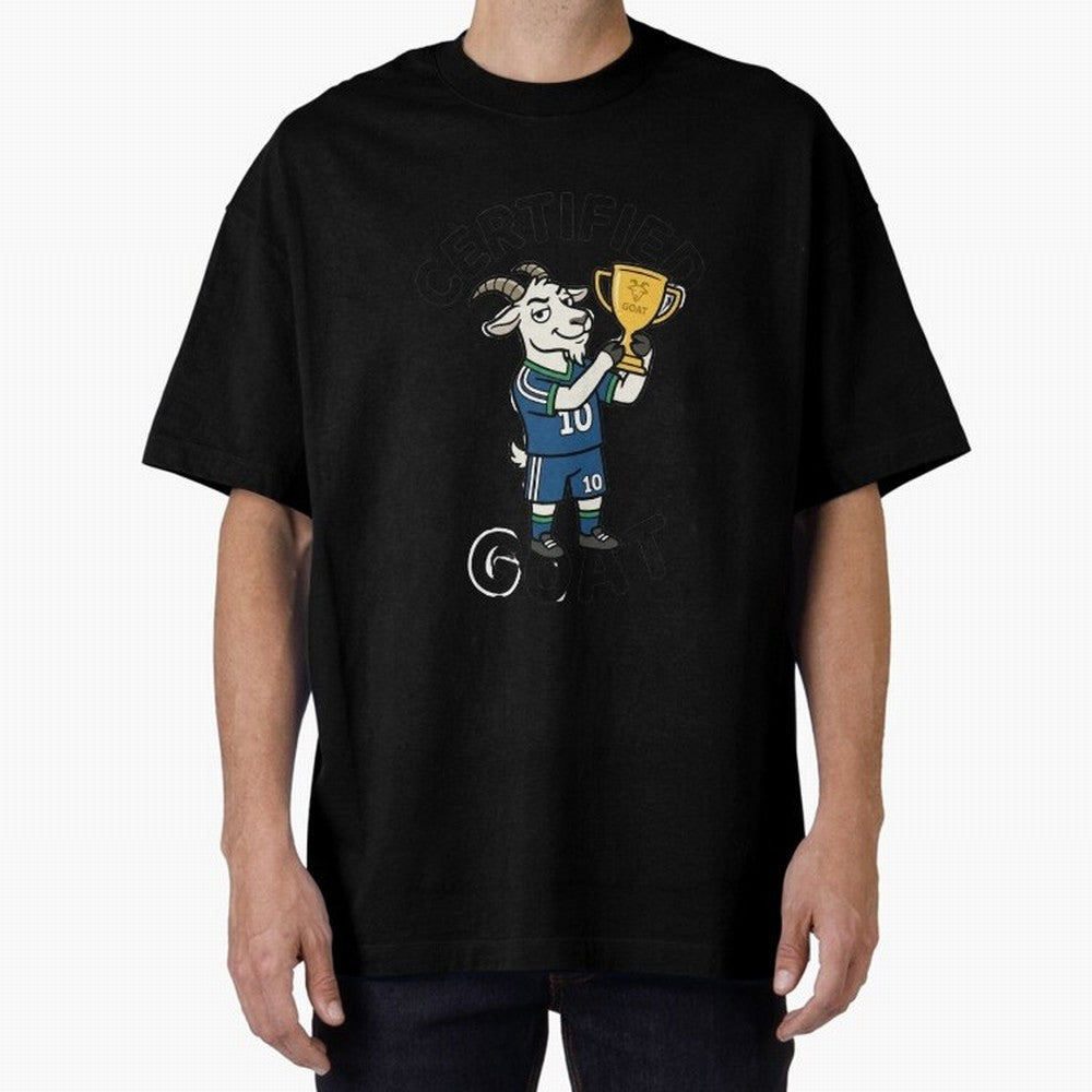 Certified G.O.A.T Classic T-Shirt Show Your Stadium Side during the FIFA World Cup 2026 USA Canada Mexico Journey through Messi Highlights, Spain Pride, Championship Spirit, Famous Goals, Roaring Crowds and International Football Unity; Perfect for