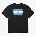 ARGENTINIAN FLAG PRINT Oversized T-Shirt Relive the Noise and Pride of FIFA World Cup 2026 Inspired by Messi, CR7 and Mbappe, Argentina and Brazil Energy, Classic Soccer Heritage, Championship Pressure, Fan Loyalty and International Pride; Perfect