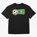 BRAZIL - BRAZILIAN FOOTBALL STICKER Classic T-Shirt Remember Global Football Passion for FIFA World Cup 2026 USA Canada Mexico, Driven by Cristiano Ronaldo, Haaland and CR7, Spain, Game Day Rituals, Football Legends, Country Pride and the Road to