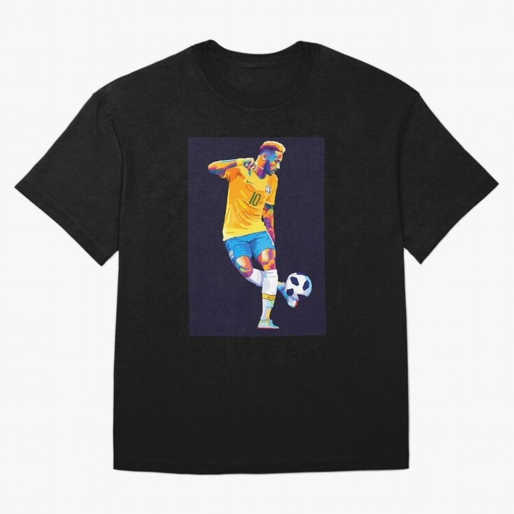 Neymar Jr Wpap pop art Oversized T-Shirt Show Support during FIFA World Cup 2026 Spirit, Capturing Portugal, Neymar, Worldwide Fan Energy, Dramatic Goals, Stadium Lights and Championship Celebrations; Perfect for Fans, Collectors, Family