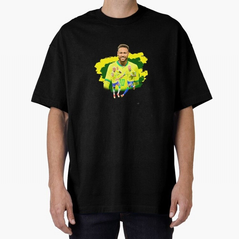 STICKER PAINTFULL NEYMAR JR STICKER FOOTBALL Classic T-Shirt Show Fan Pride Across FIFA World Cup 2026 for Fans of Haaland and Mbappe and England and Germany, Bringing Worldwide Fan Energy, Dramatic Goals, Stadium Lights and Championship