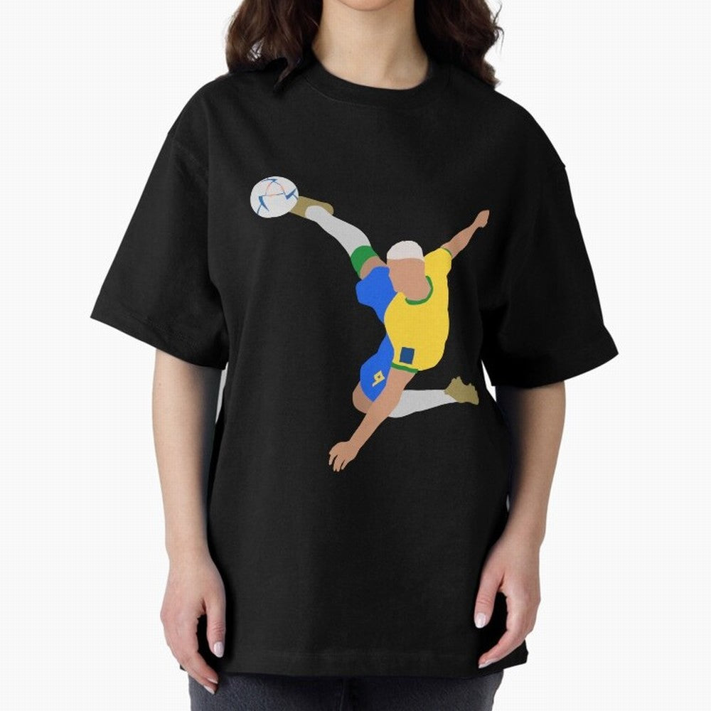 Richarlison Brazil Bicycle Kick Football Goal Classic T-Shirt Discover Global Football Passion for FIFA World Cup 2026, Inspired by Messi, Neymar and Mbappe, Argentina and Brazil, Stadium Chants, National Pride, Trophy Dreams and Unforgettable
