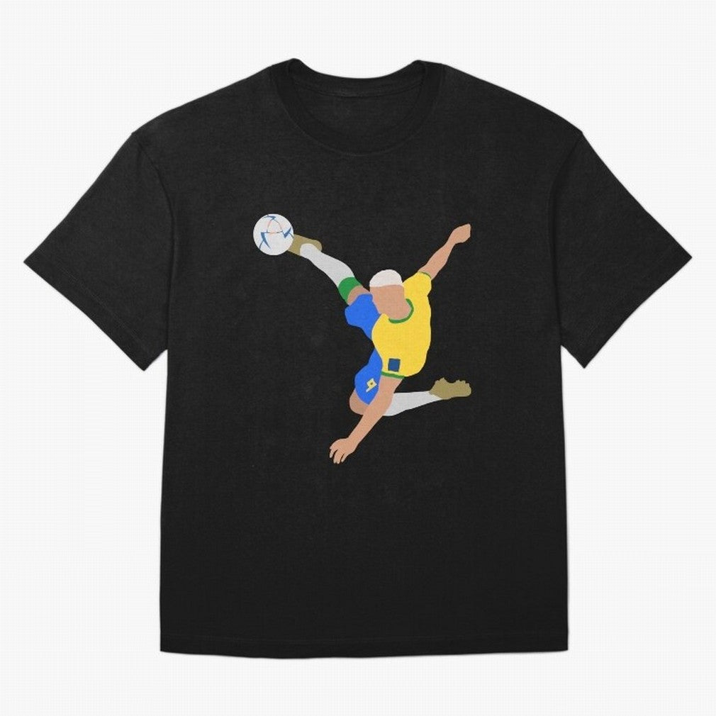 Richarlison Brazil Bicycle Kick Football Goal Classic T-Shirt Discover Global Football Passion for FIFA World Cup 2026, Inspired by Messi, Neymar and Mbappe, Argentina and Brazil, Stadium Chants, National Pride, Trophy Dreams and Unforgettable
