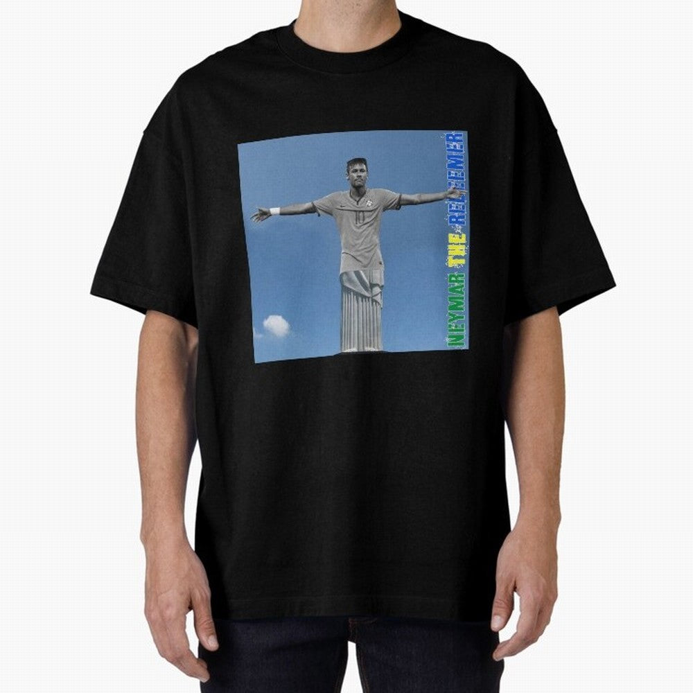 Neymar The Redeemer Essential T-Shirt Share FIFA World Cup 2026 USA Canada Mexico Filled with Haaland and Mbappe, Argentina and Brazil Energy, Football Festival Excitement, Trophy Ambitions, Country Rivalries and Star Player Buzz; Great for