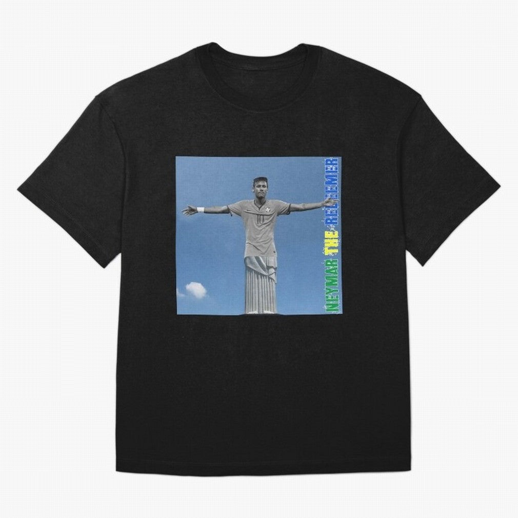 Neymar The Redeemer Essential T-Shirt Share FIFA World Cup 2026 USA Canada Mexico Filled with Haaland and Mbappe, Argentina and Brazil Energy, Football Festival Excitement, Trophy Ambitions, Country Rivalries and Star Player Buzz; Great for