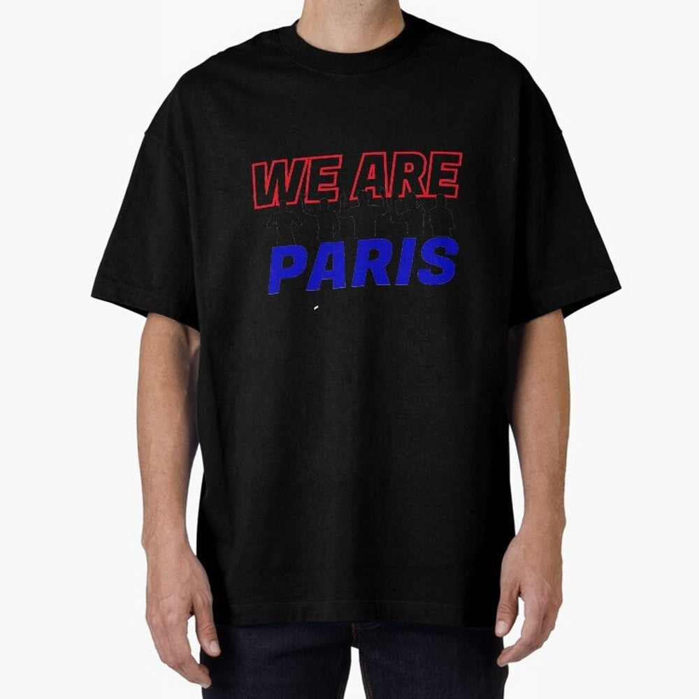 WE ARE PARIS Essential T-Shirt Bring a Vintage Feel to Match Day Hype around FIFA World Cup 2026 Group Stage, Haaland, England, Stadium Chants, National Pride, Trophy Dreams and Unforgettable Football Memories; Ideal for Passionate Fans Who Love