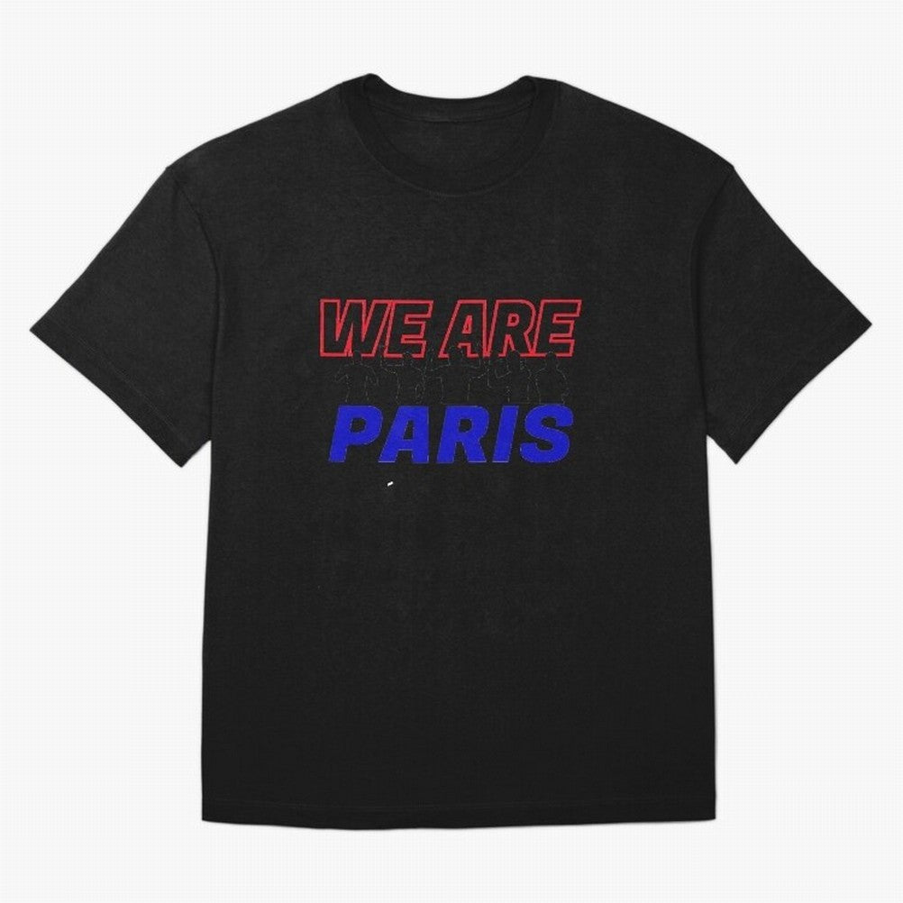 WE ARE PARIS Essential T-Shirt Bring a Vintage Feel to Match Day Hype around FIFA World Cup 2026 Group Stage, Haaland, England, Stadium Chants, National Pride, Trophy Dreams and Unforgettable Football Memories; Ideal for Passionate Fans Who Love