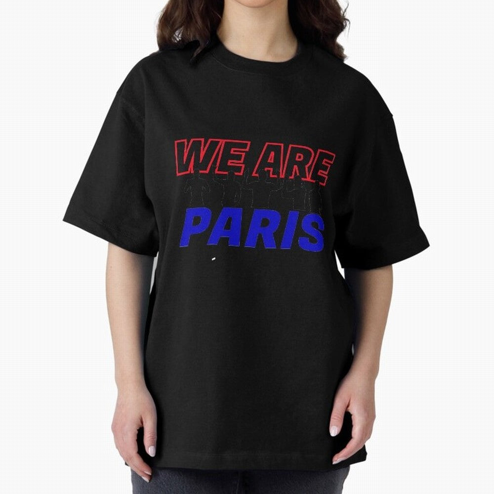 WE ARE PARIS Essential T-Shirt Bring a Vintage Feel to Match Day Hype around FIFA World Cup 2026 Group Stage, Haaland, England, Stadium Chants, National Pride, Trophy Dreams and Unforgettable Football Memories; Ideal for Passionate Fans Who Love