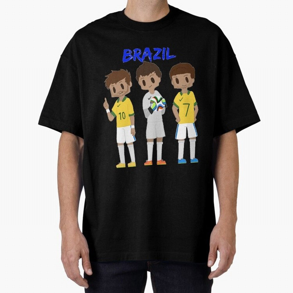 Brazil Essential T-Shirt Celebrate Soccer Greatness during the FIFA World Cup 2026 Group Stage Journey through Neymar Highlights, England and Germany Pride, Stadium Memories, Football Loyalty, International Chants and Championship Tradition;