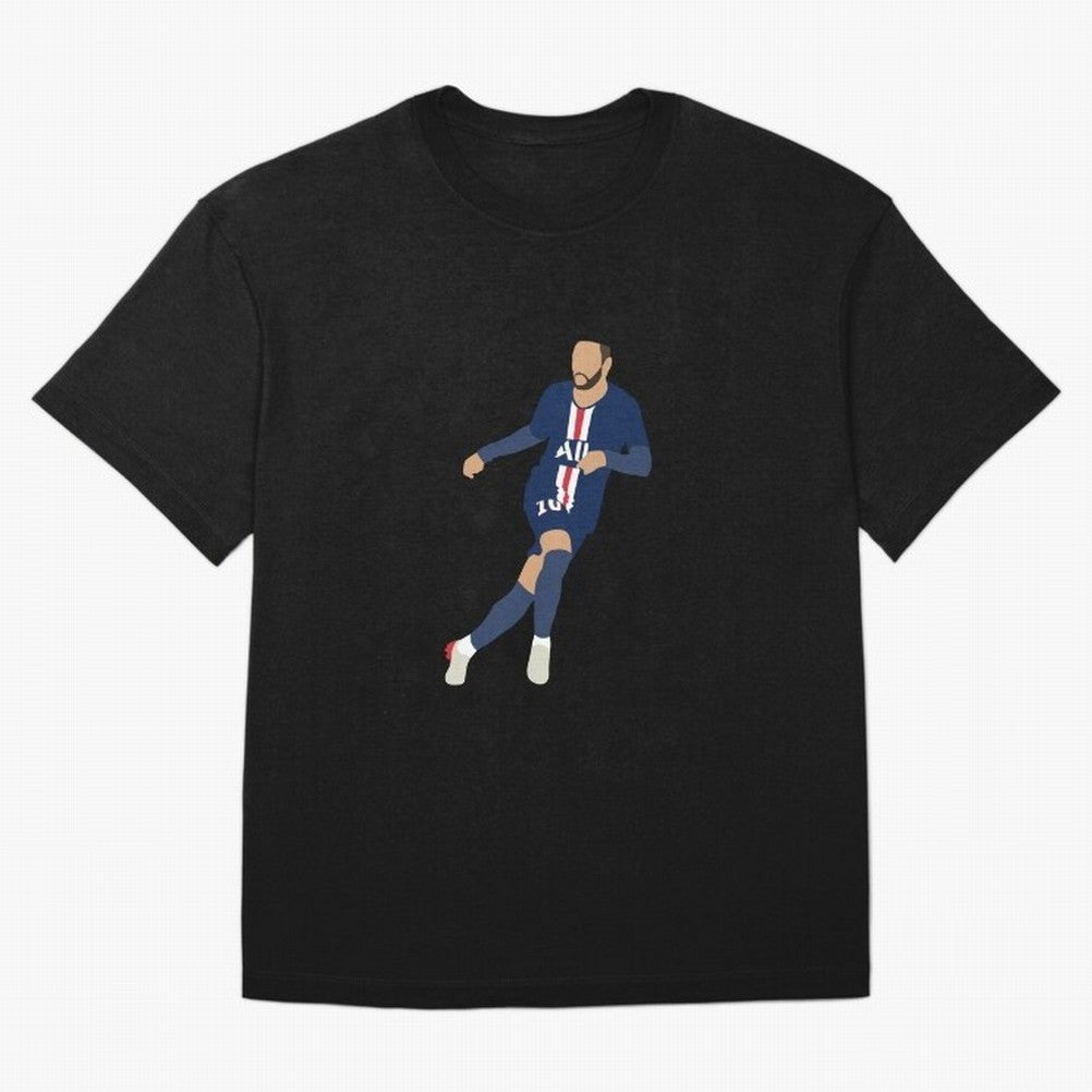 Neymar Jr Fan Art Classic T-Shirt Represent the Passion of the FIFA World Cup 2026 Group Stage Journey through Haaland and Mbappe Highlights, England and Germany Pride, Champion Mindset, Group Stage Buzz, Knockout Tension and Passionate Fan