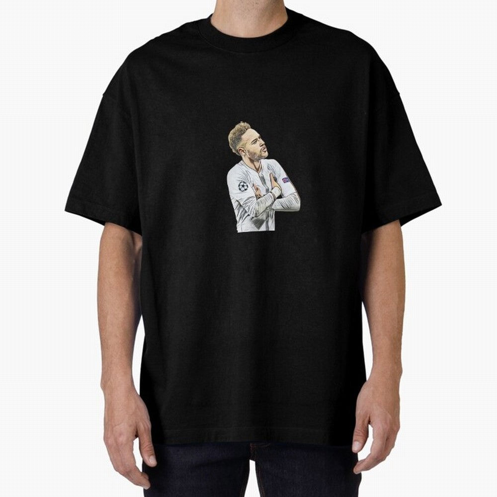 Brazilian Football Player Classic T-Shirt Show Your Love for FIFA World Cup 2026 USA Canada Mexico Spirit, Highlighting France and Portugal, Mbappe, Championship Spirit, Famous Goals, Roaring Crowds and International Football Unity; Perfect for