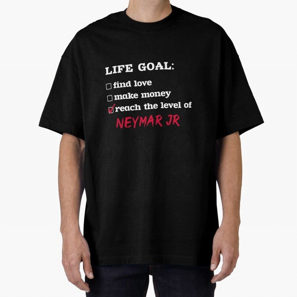 Life goal - Neymar Jr Classic T-Shirt Bring Match Day Fire to the FIFA World Cup 2026 Journey through Neymar Highlights, Argentina and Brazil Pride, Stadium Memories, Football Loyalty, International Chants and Championship Tradition; Built for