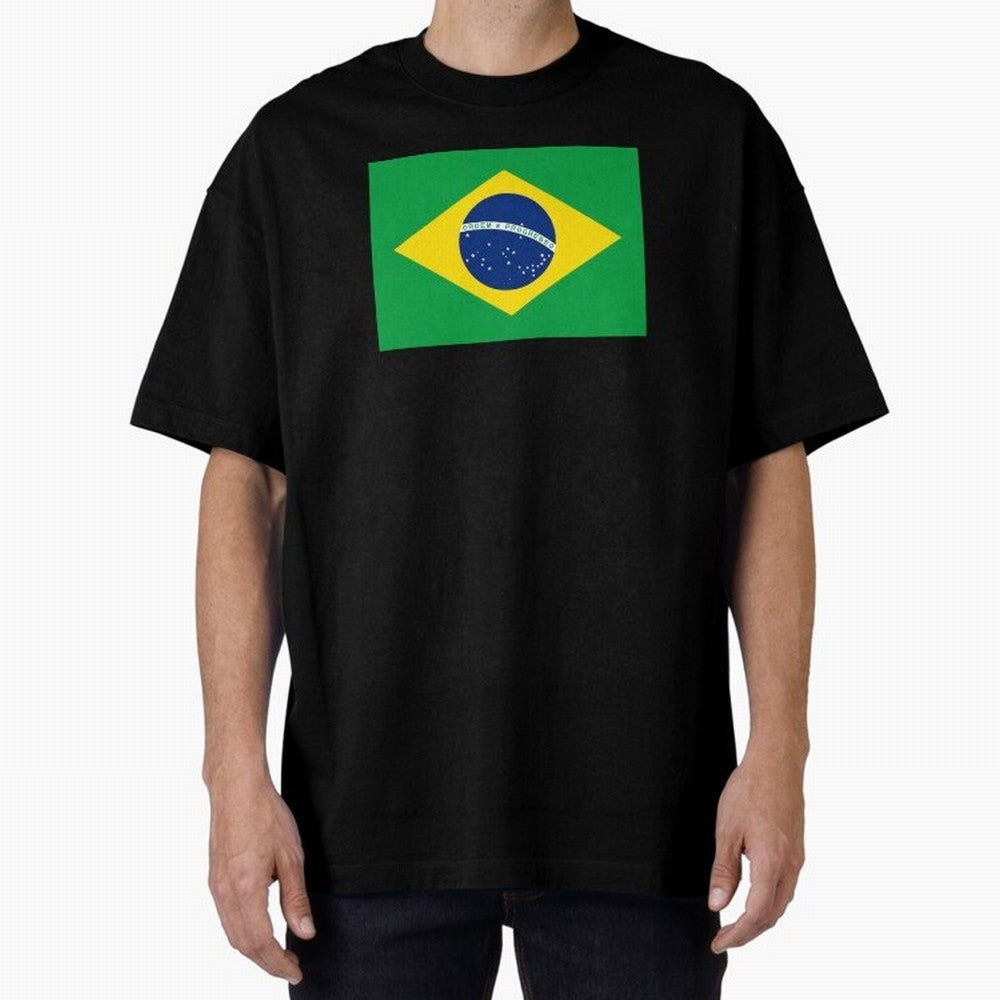 Brazil Classic T-Shirt Enjoy Global Football Passion for FIFA World Cup 2026, Highlighting Neymar, Haaland and Cristiano Ronaldo, Brazil, Portugal and Argentina, Vintage Soccer Flavor, Modern Football Stars, National Flags and Final Night Emotion;
