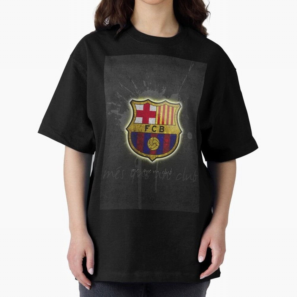 barcelona Oversized T-Shirt Show Support during the FIFA World Cup 2026 USA Canada Mexico Journey through Cristiano Ronaldo Highlights, Netherlands Pride, Football History, Final Match Energy, Crowd Noise and Once in a Lifetime Moments; Made for