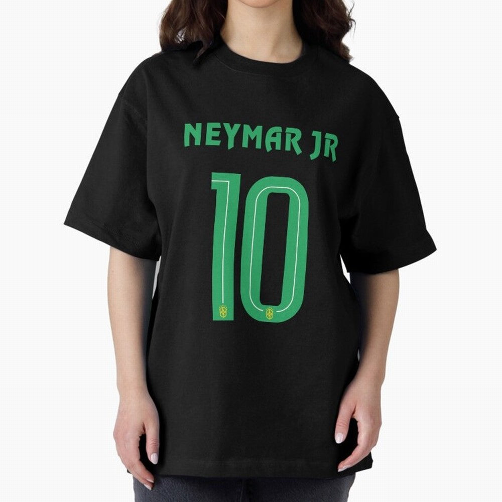 Brazil Neymar Jr 10 Shirt 2022-2023 Custom print Classic T-Shirt Honor the Football Icons of Match Day Hype around FIFA World Cup 2026 Group Stage, CR7 and Messi, Argentina and Brazil, Supporter Pride, Iconic Celebrations, Legendary Names and