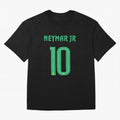 Brazil Neymar Jr 10 Shirt 2022-2023 Custom print Classic T-Shirt Honor the Football Icons of Match Day Hype around FIFA World Cup 2026 Group Stage, CR7 and Messi, Argentina and Brazil, Supporter Pride, Iconic Celebrations, Legendary Names and