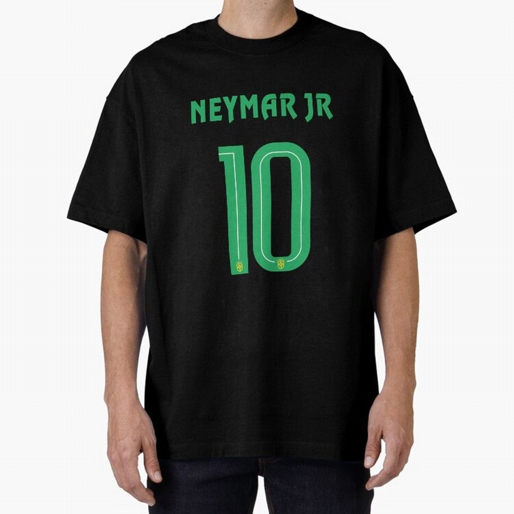 Brazil Neymar Jr 10 Shirt 2022-2023 Custom print Classic T-Shirt Honor the Football Icons of Match Day Hype around FIFA World Cup 2026 Group Stage, CR7 and Messi, Argentina and Brazil, Supporter Pride, Iconic Celebrations, Legendary Names and