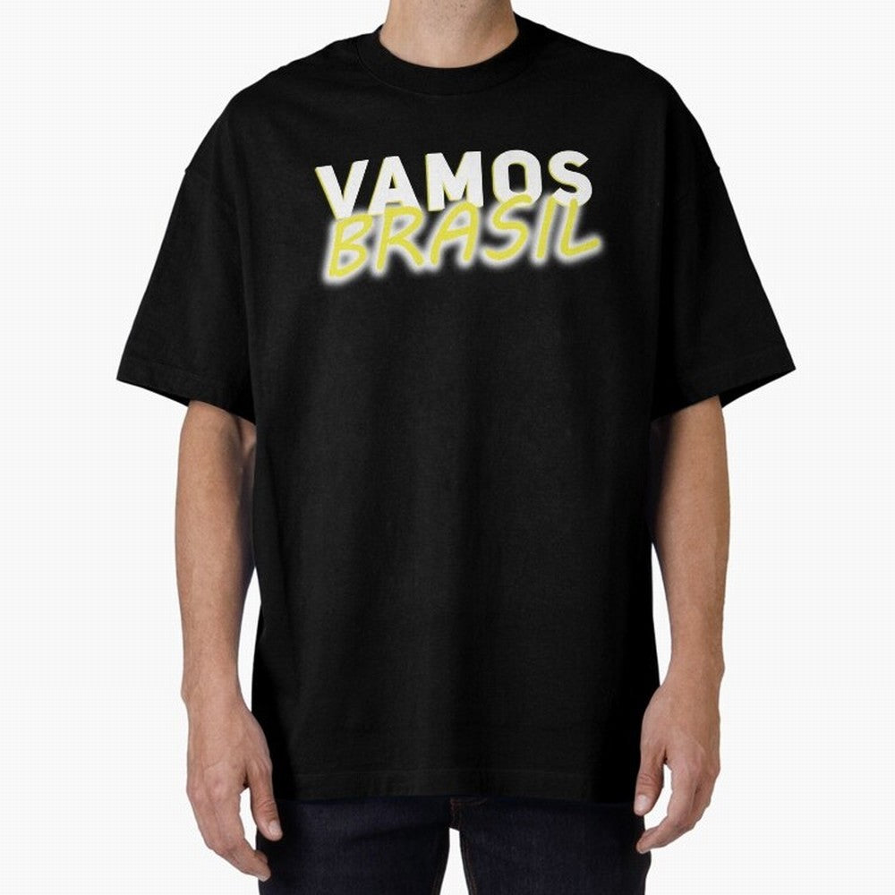 Come On Brazil Essential T-Shirt Showcase FIFA World Cup 2026 USA Canada Mexico for Fans of Neymar and Spain, Bringing Championship Spirit, Famous Goals, Roaring Crowds and International Football Unity; Created for Match Day Parties, Soccer Gifts,