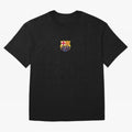 Barcelona logo, Massi, Neymar and Suar Premium T-Shirt Stand with the FIFA World Cup 2026 Journey through Messi and Cristiano Ronaldo Highlights, Argentina and Brazil Pride, Fan Favorite Moments, National Team Passion, Big Match Drama and Soccer