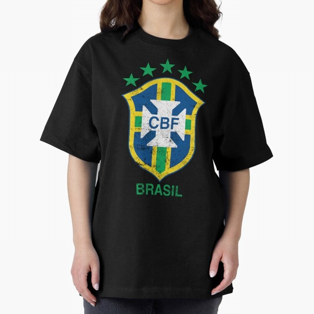 Brasil Soccer Flag Team Brazil Support Gift Classic T-Shirt Turn Up for FIFA World Cup 2026 USA Canada Mexico with Messi, Neymar and Mbappe, Argentina and Brazil Energy, Classic Soccer Heritage, Championship Pressure, Fan Loyalty and International