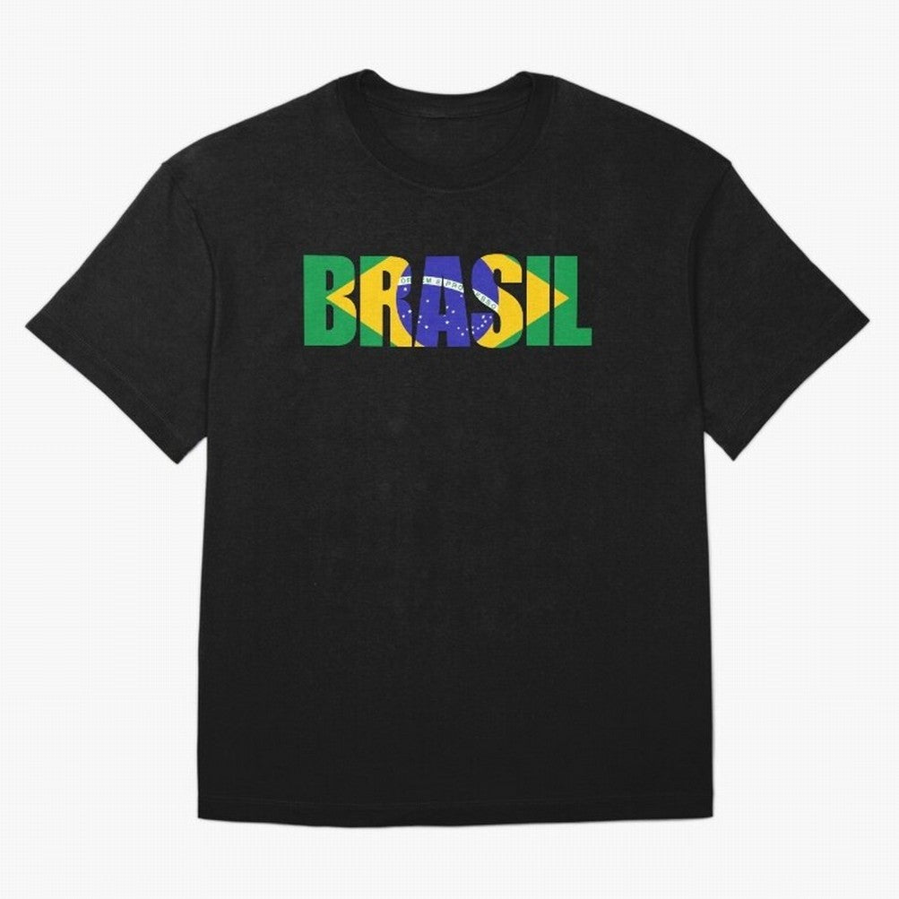 Brasil Country Classic T-Shirt Stand Out with Spirit from FIFA World Cup 2026 USA Canada Mexico Capturing Neymar, France Energy, Football Passion, Legendary Performances, Festival Vibes and Supporter Community; Ideal for Passionate Fans Who Love