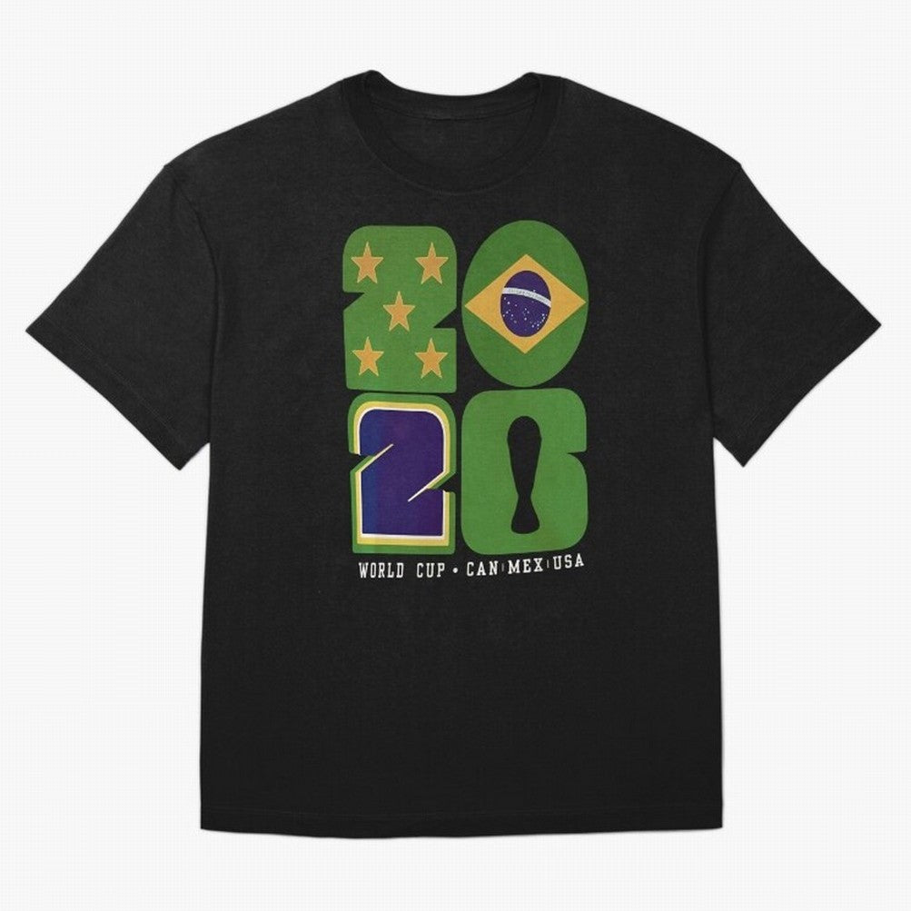 Brazil Football World Cup 2026 - Can Mex Usa Typography Essential T-Shirt Make Every Match About FIFA World Cup 2026 Group Stage Spirit, Highlighting France and Portugal, Cristiano Ronaldo, Fan Favorite Moments, National Team Passion, Big Match