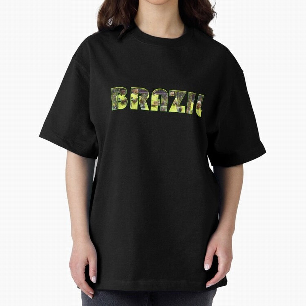 Brazil World Cup T shirt & Stickers Classic T-Shirt Embrace the FIFA World Cup 2026 Group Stage Journey through Mbappe and Neymar Highlights, Argentina, France and Brazil Pride, Global Supporter Spirit, Legendary Goals, National Colors and