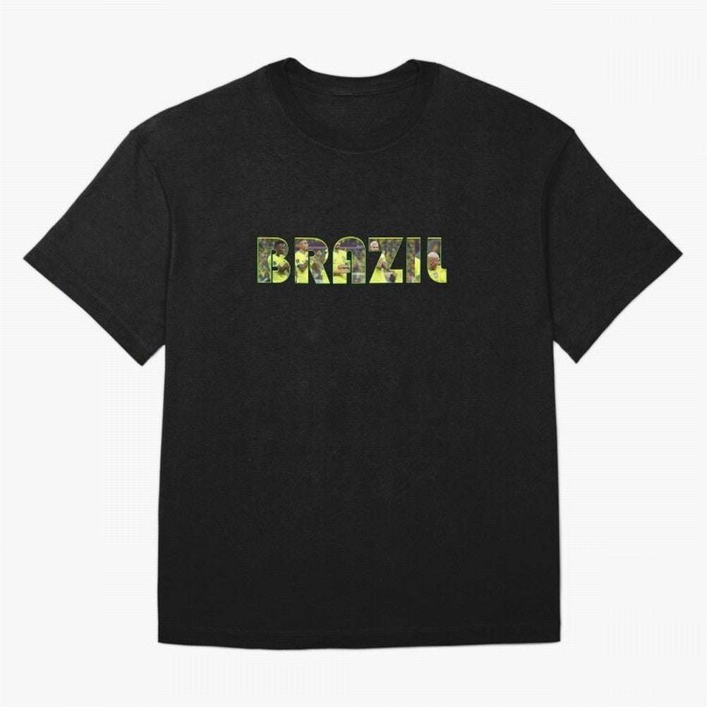 Brazil World Cup T shirt & Stickers Classic T-Shirt Embrace the FIFA World Cup 2026 Group Stage Journey through Mbappe and Neymar Highlights, Argentina, France and Brazil Pride, Global Supporter Spirit, Legendary Goals, National Colors and