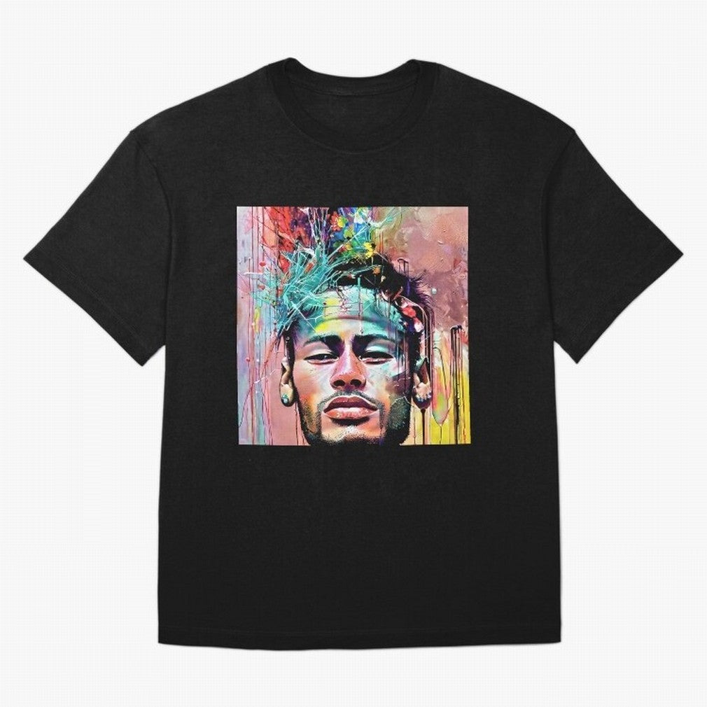 Colorful Neymar Oversized T-Shirt Feel the Heartbeat of FIFA World Cup 2026 Group Stage for Fans of Messi and Cristiano Ronaldo and England, France and Netherlands, Bringing Tournament Hype, Historic Matchups, Family Viewing Parties and Global