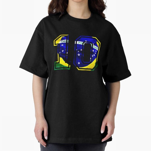 10 Brasil Essential T-Shirt Carry the Dream of Global Football Passion for FIFA World Cup 2026, Built around Messi, CR7 and Mbappe, Brazil, Championship Spirit, Famous Goals, Roaring Crowds and International Football Unity; Perfect for Fans,