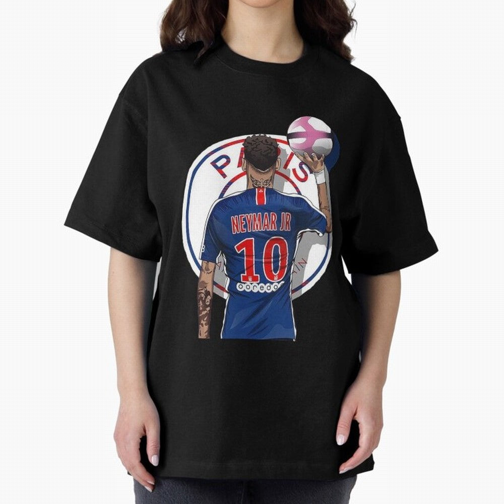 Art Neymar Illustration Classic T-Shirt Bring Global Tournament Vibes to the FIFA World Cup 2026 USA Canada Mexico Journey through Haaland Highlights, England and Germany Pride, Goal Celebration Energy, Supporter Heritage, Football Icons and