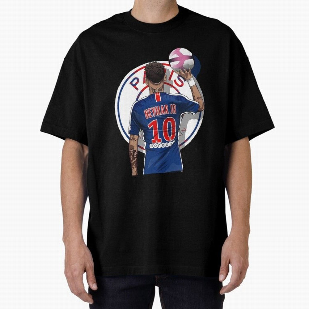 Art Neymar Illustration Classic T-Shirt Bring Global Tournament Vibes to the FIFA World Cup 2026 USA Canada Mexico Journey through Haaland Highlights, England and Germany Pride, Goal Celebration Energy, Supporter Heritage, Football Icons and