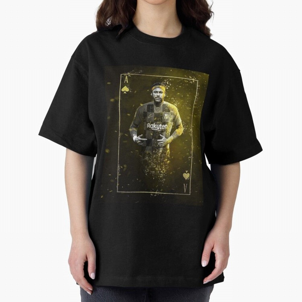 Art Neymar Wallpaper Classic T-Shirt Bring International Match Energy to FIFA World Cup 2026 USA Canada Mexico for Fans of Cristiano Ronaldo, Haaland and CR7 and Spain, Bringing Football History, Final Match Energy, Crowd Noise and Once in a