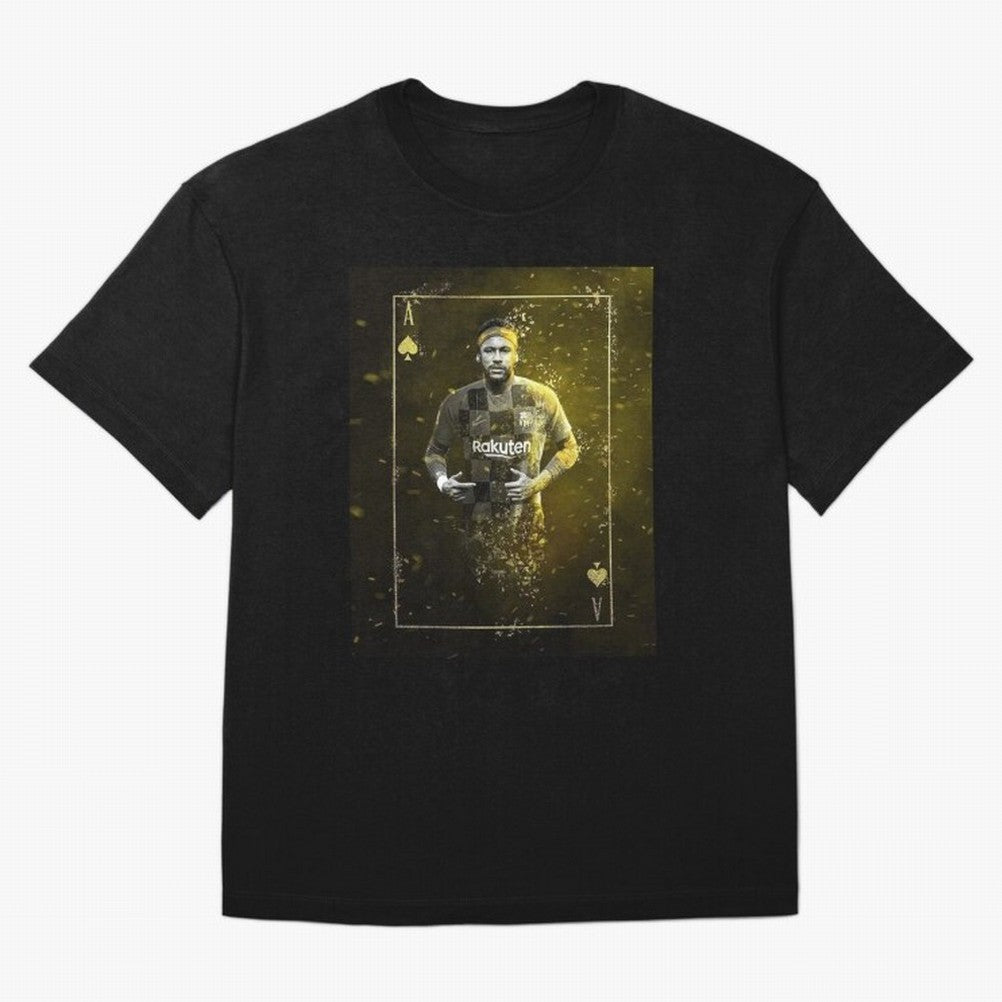 Art Neymar Wallpaper Classic T-Shirt Bring International Match Energy to FIFA World Cup 2026 USA Canada Mexico for Fans of Cristiano Ronaldo, Haaland and CR7 and Spain, Bringing Football History, Final Match Energy, Crowd Noise and Once in a