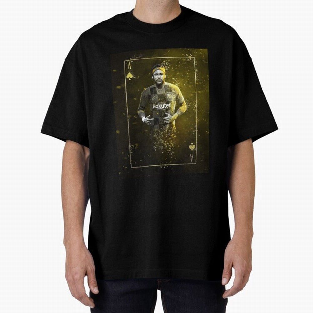 Art Neymar Wallpaper Classic T-Shirt Bring International Match Energy to FIFA World Cup 2026 USA Canada Mexico for Fans of Cristiano Ronaldo, Haaland and CR7 and Spain, Bringing Football History, Final Match Energy, Crowd Noise and Once in a