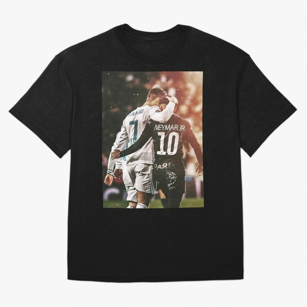 CR7 N Neymar Essential T-Shirt Show Match Day Excitement for FIFA World Cup 2026 Group Stage Spirit, Made for France and Portugal, Messi, Stadium Chants, National Pride, Trophy Dreams and Unforgettable Football Memories; Ideal for Football Dads,
