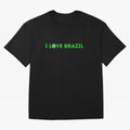 Art I love Brazil Classic T-Shirt Make Game Day About FIFA World Cup 2026 Spirit, Connected to Argentina and Brazil, Messi, Champion Mindset, Group Stage Buzz, Knockout Tension and Passionate Fan Culture; Ideal for Football Dads, Football Moms,