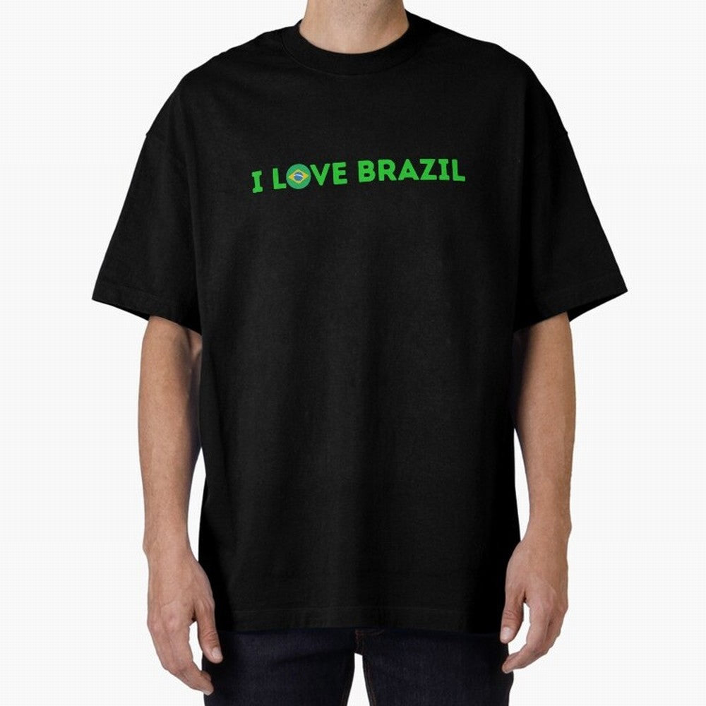 Art I love Brazil Classic T-Shirt Make Game Day About FIFA World Cup 2026 Spirit, Connected to Argentina and Brazil, Messi, Champion Mindset, Group Stage Buzz, Knockout Tension and Passionate Fan Culture; Ideal for Football Dads, Football Moms,
